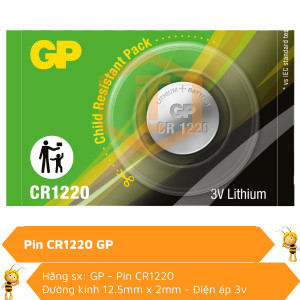 Pin Lithum GP CR1220