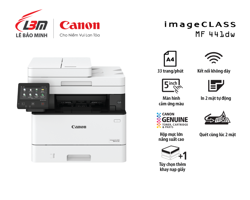 Máy in laser đa năng Canon MF441dw 0