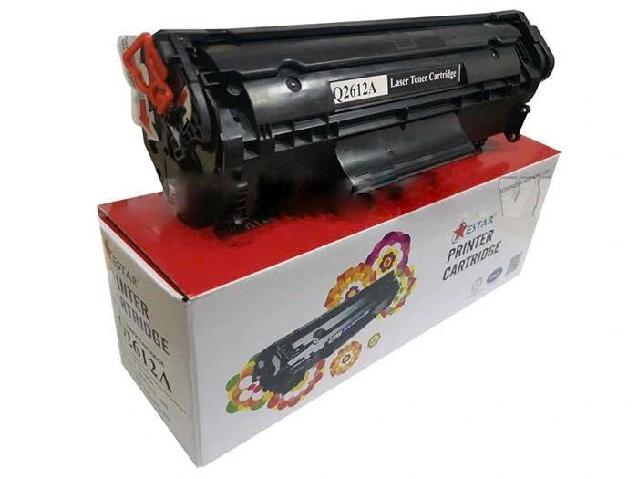 Hộp mực in Estar 12A (đen) HP 1010/1015/1018/ Canon 2900/3000 0