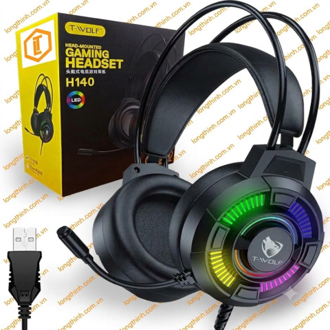 Tai nghe gaming T-WOLF H140