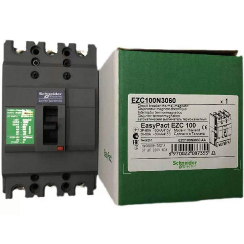 MCCB Schneider EasyPact EZC100N 60A (EZC100N3060)