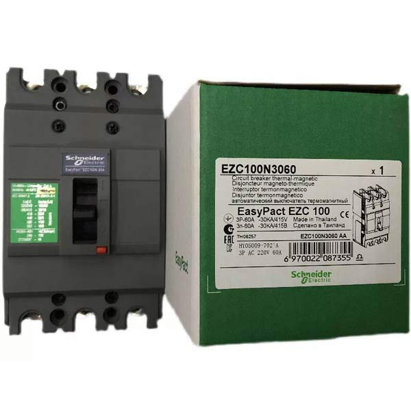 MCCB Schneider EasyPact EZC100N 60A (EZC100N3060) 0