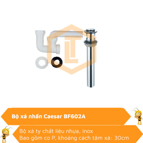 Bộ xả nhấn Caesar BF602A