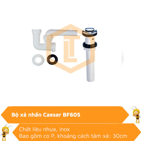 Bộ xả nhấn Caesar BF605