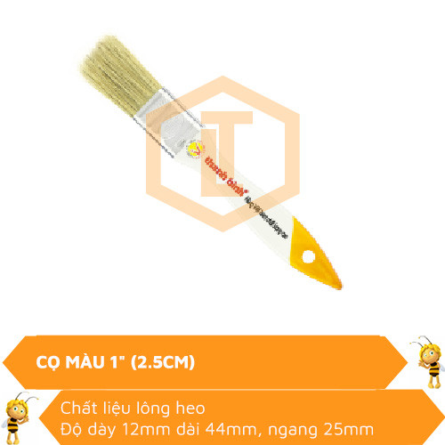 Cọ màu 1" (2.5cm) 0