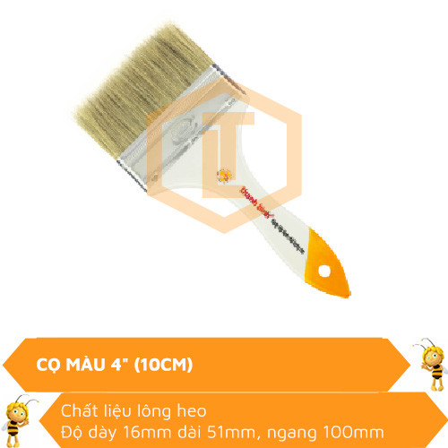 Cọ màu 4" (10cm) 0