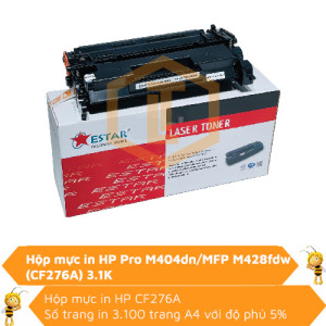 Hộp mực ESTAR cho M404dn/ MFP M428dnw (CF276A) 3K