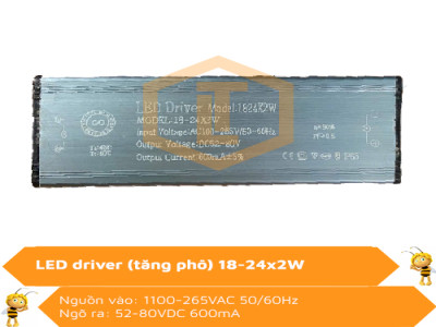 LED driver (tăng phô) 18-24x2W