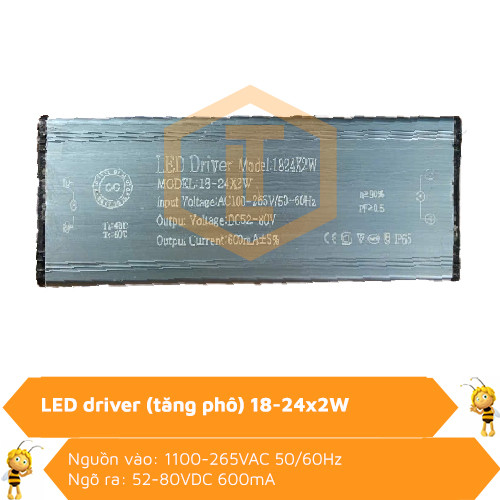 LED driver (tăng phô) 18-24x2W 0