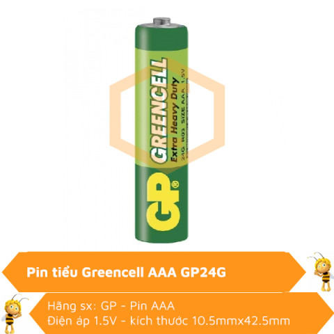 Pin tiểu AAA Greencell GP24G