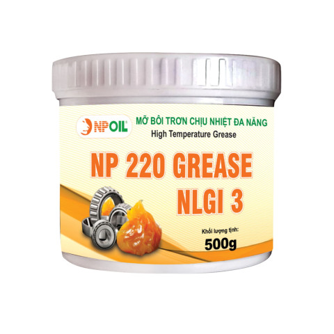 Mỡ bôi trơn chịu nhiệt NP 220 GREASE NLGI 3 0.5kg