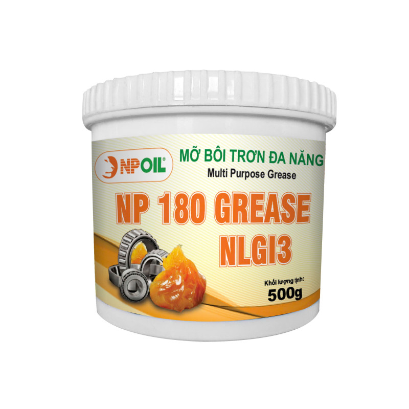 Mỡ bôi trơn chịu nhiệt đa năng NP 180 MP3 GREASE 500g 0