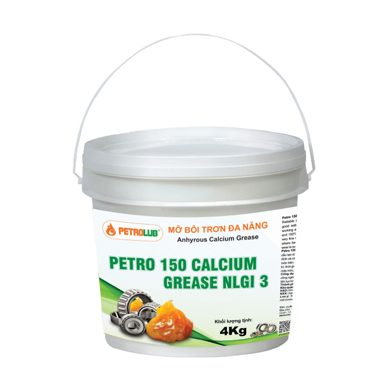 Mỡ bôi trơn đa năng PETRO 150 CALCIUM GREASE 4kg 0