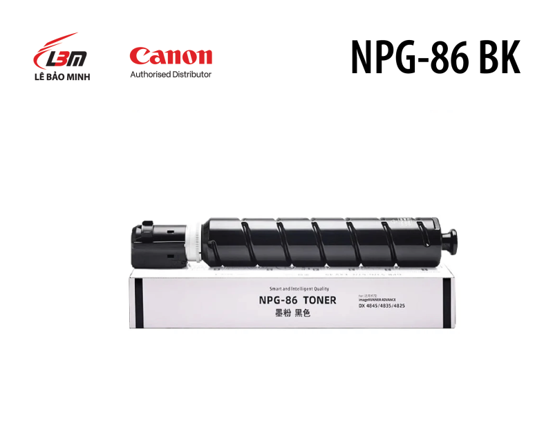 Mực photocopy Canon NPG-86 BK 0