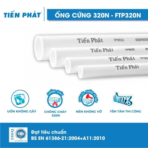 Ống tròn PVC Tiến Phát 320N