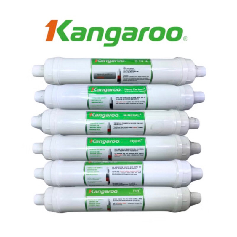 Bộ 5 lõi lọc Kangaroo 5, 6, 7, 8, 9, 10 0