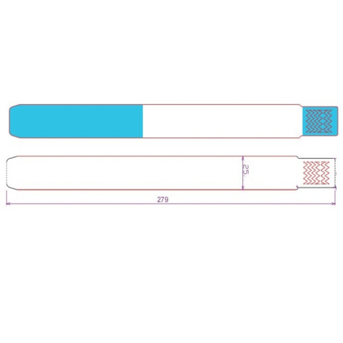 Vòng đeo tay bệnh nhân M2.279x25