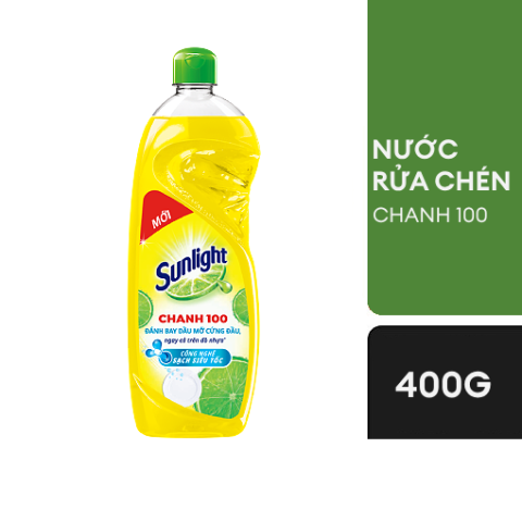 Nước rửa chén Sunlight Chanh 400g