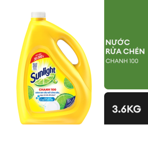 Nước rửa chén Sunlight Chanh 3.6kg