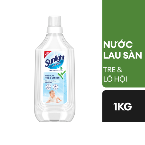 Nước lau sàn Sunlight Thiên nhiên chiết xuất tre và lô hội 1kg