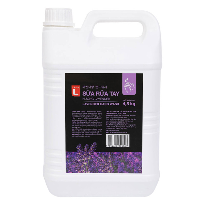 Sữa Rửa Tay Choice L 4.5kg 0