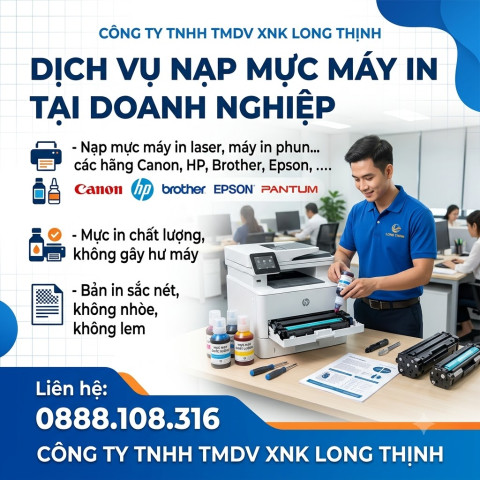 Dịch vụ nạp mực máy in