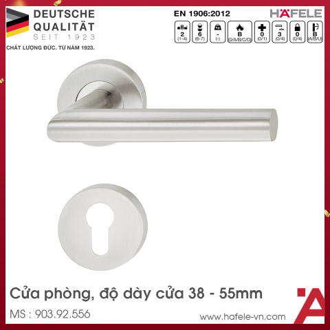 Tay Nắm Gạt Cửa Phòng Hafele 903.92.556