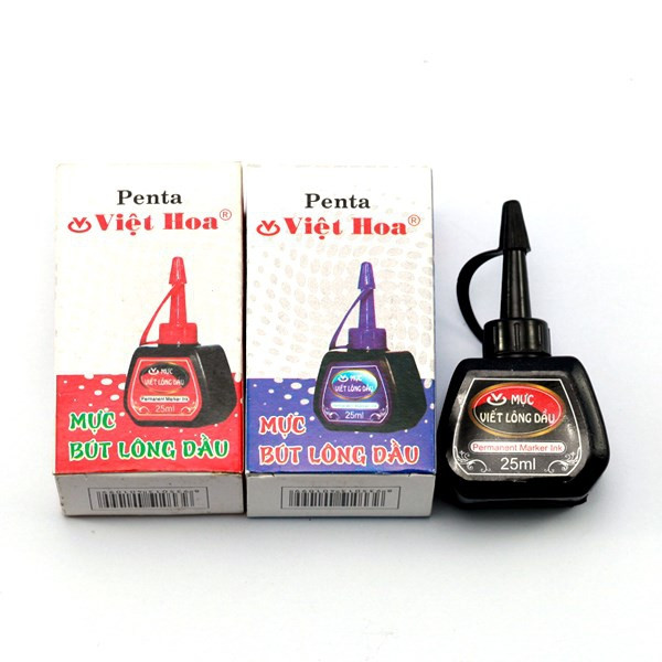 Lố 12 chai mực lông dầu Penta 0