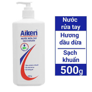 Nước rửa tay Aiken sạch khuẩn 500g