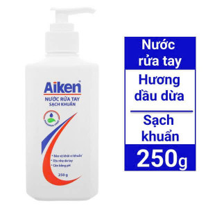 Nước rửa tay Aiken sạch khuẩn 250g