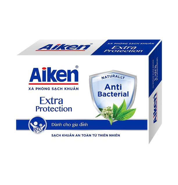 XÀ PHÒNG AIKEN SẠCH KHUẨN HƯƠNG EXTRA PROTECTION 90g 0