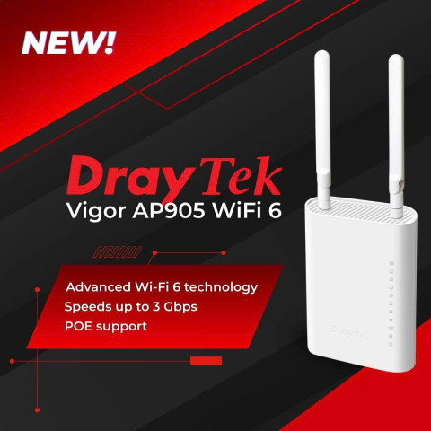 Access Point Wifi6 Draytek VigorAP 905