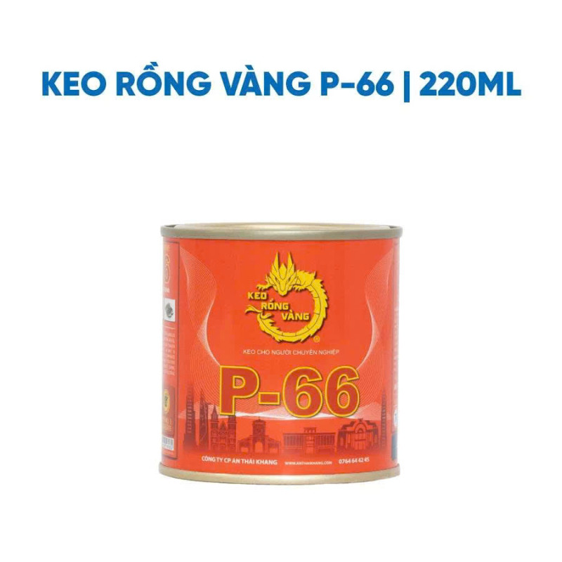 Keo rồng vàng P-66 220ml 0