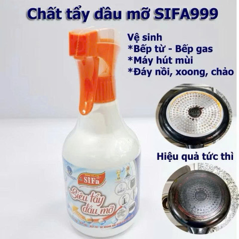 Chất tẩy dầu mỡ Sifa9999 500ml