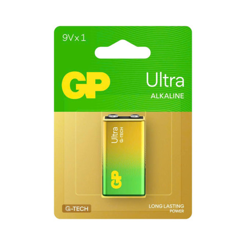 Pin 9V Alkaline Ultra GP GP1604AU