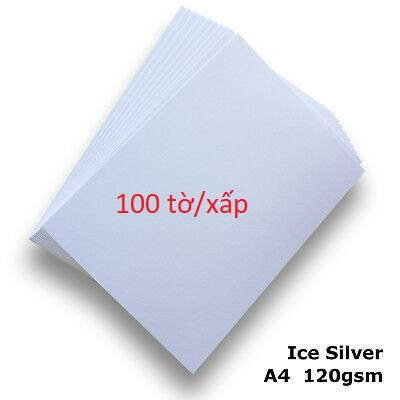 Xấp 100 tờ giấy A4 120gsm 0