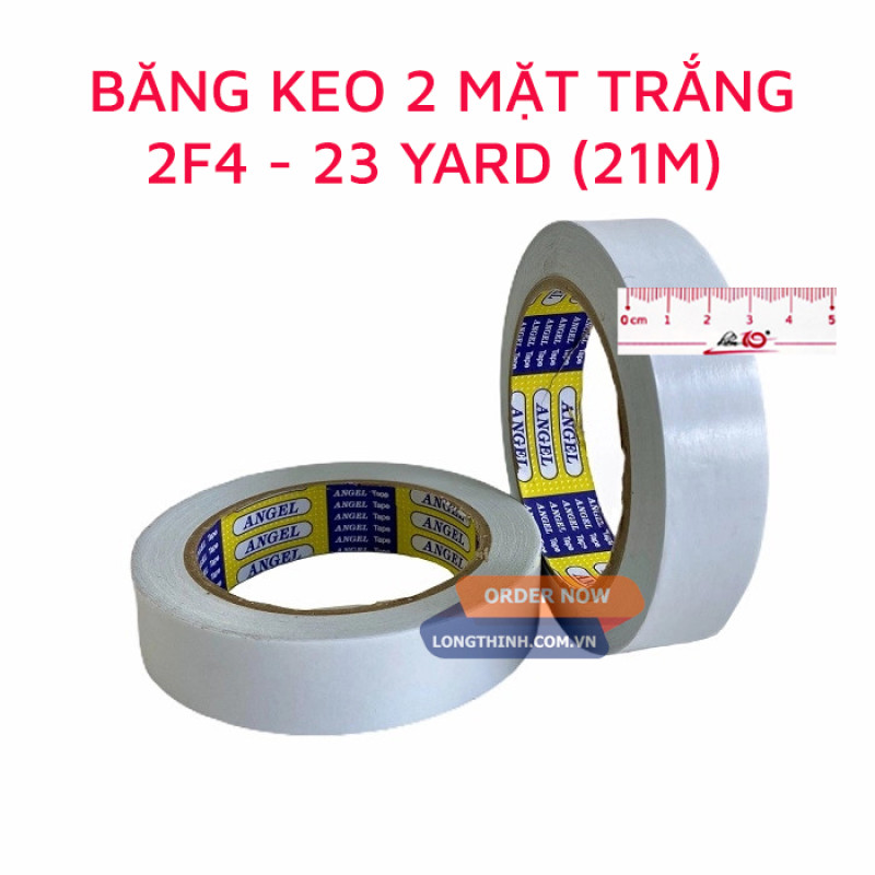 Băng keo 2 mặt Angel 2F4 23yard (21m) 0