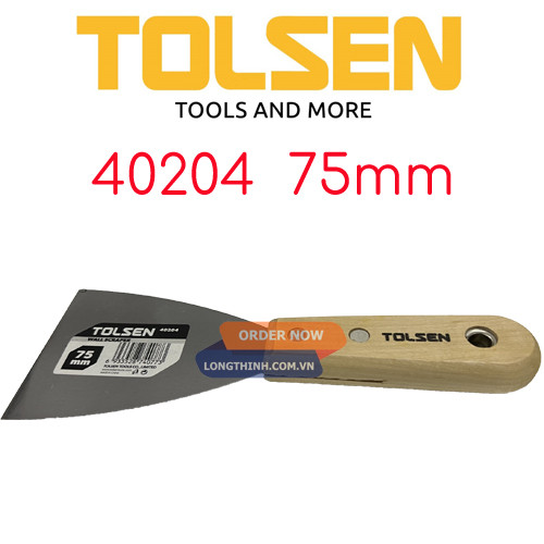 SỦI CÁN GỖ 75MM TOLSEN 40204 0