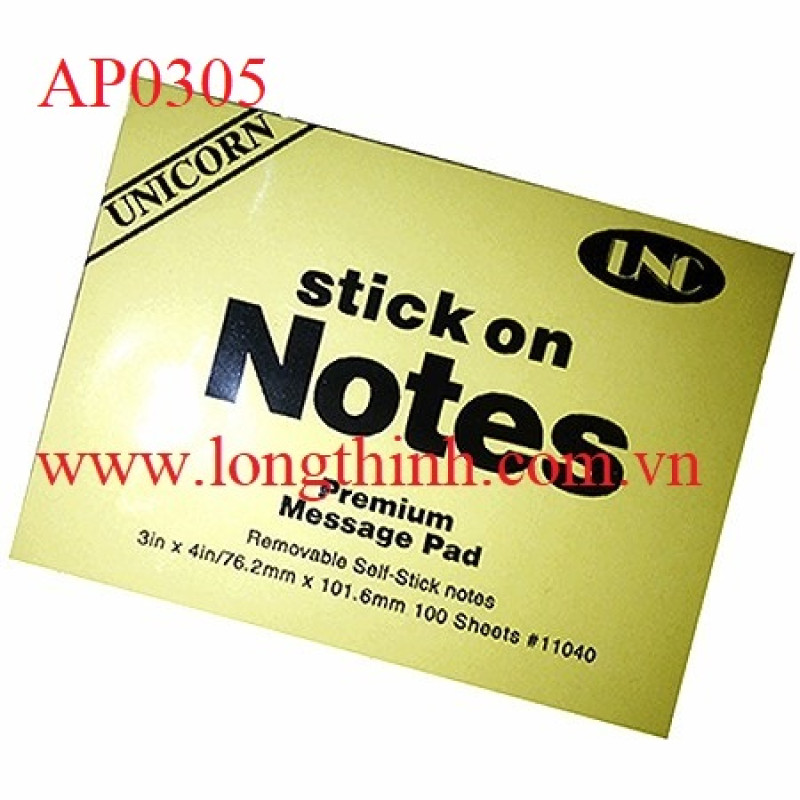 Giấy ghi chú 3X4 0