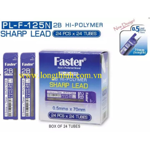 Combo 2 hộp ruột chì Faster 2B 0.5