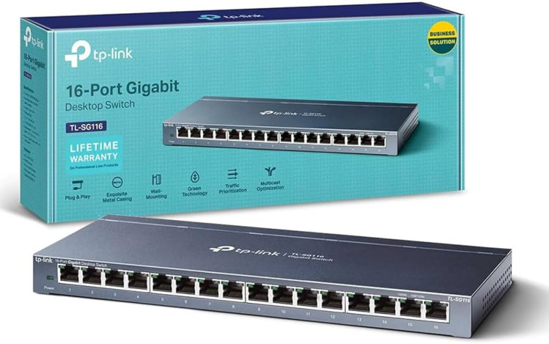 Switch TP-Link TL-SG116 16-Port 0