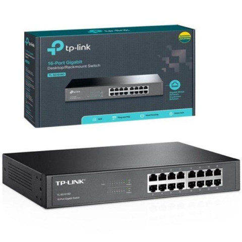 Switch TP-Link TL-SG1016 (Gigabit -1000Mbps) 16 Cổng