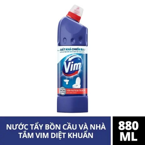Tẩy VIM xanh biển diệt khuẩn 880ml