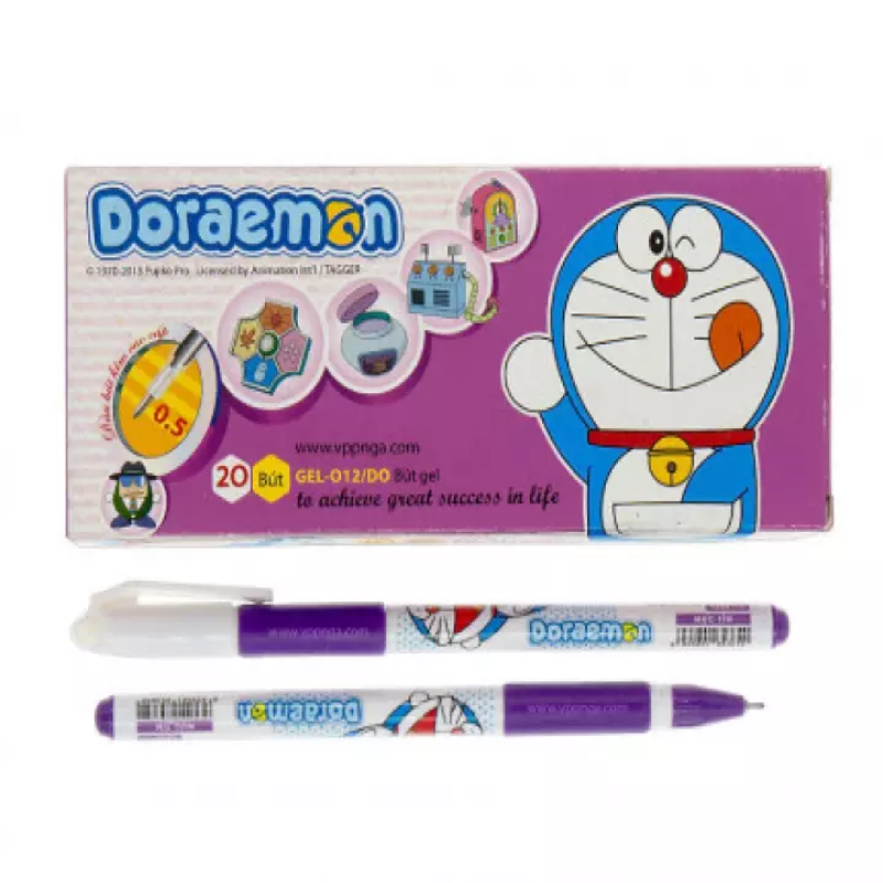 Hộp 20 bút TL Gel-012/Doraemon 0