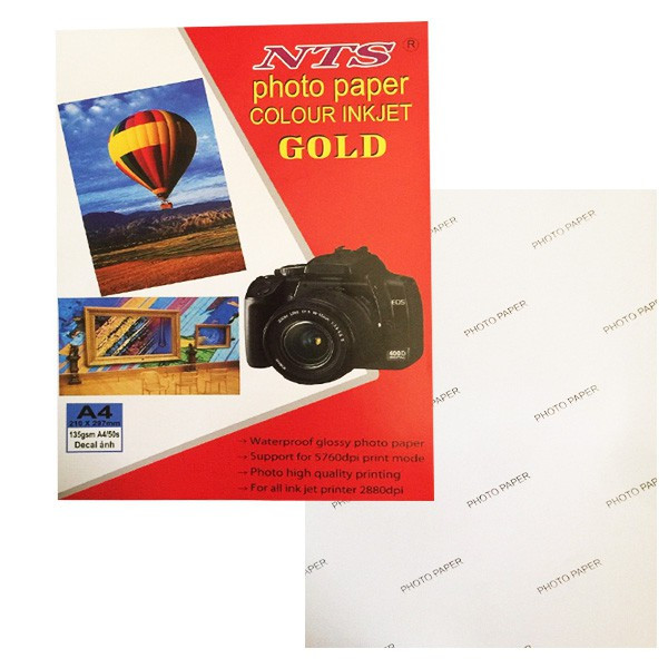 Decal ảnh NTS A4 230gsm 0