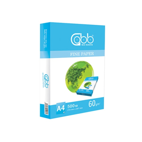 Giấy in Bãi Bằng A4 60gsm
