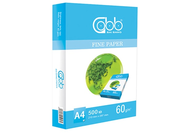 Giấy in Bãi Bằng A4 60gsm 0