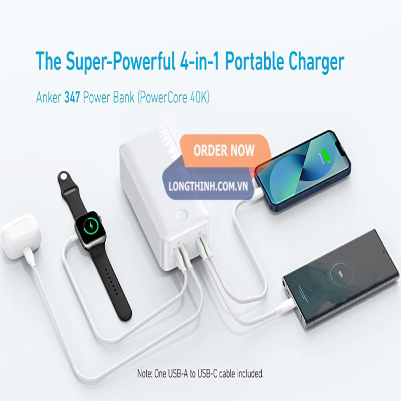 Sạc dự phòng Anker 347 PowerCore 40.000mAh 0