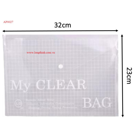 Bìa nút My Clear khổ A4
