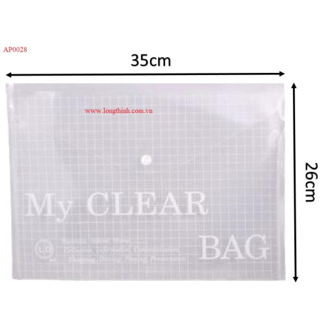 Bìa nút My Clear khổ F4